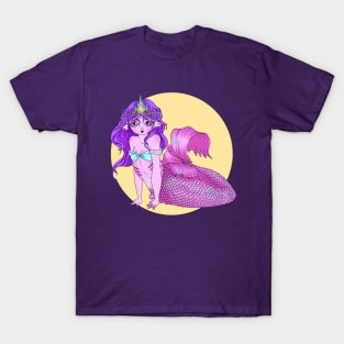 Pink mermaid princess T-Shirt